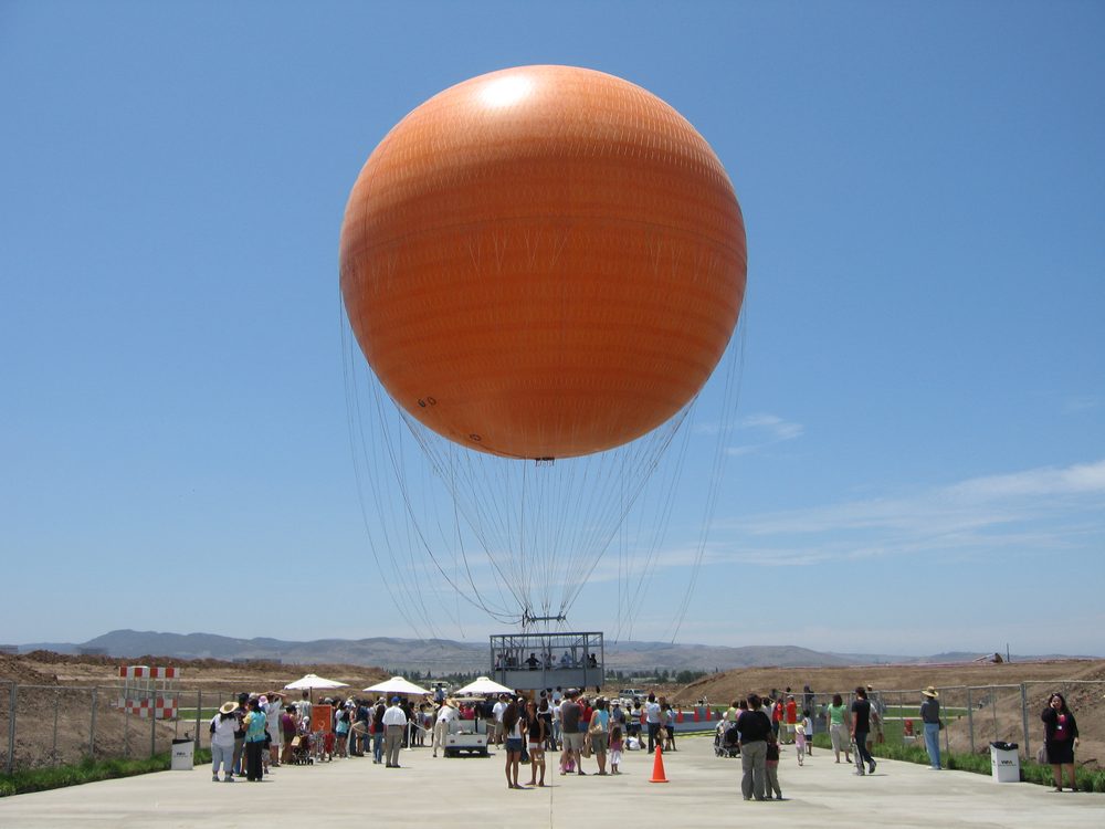 OC Great Park orange balloon